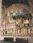 Andrea Bonaiuti da Firenze Frescoes on the right wall painting